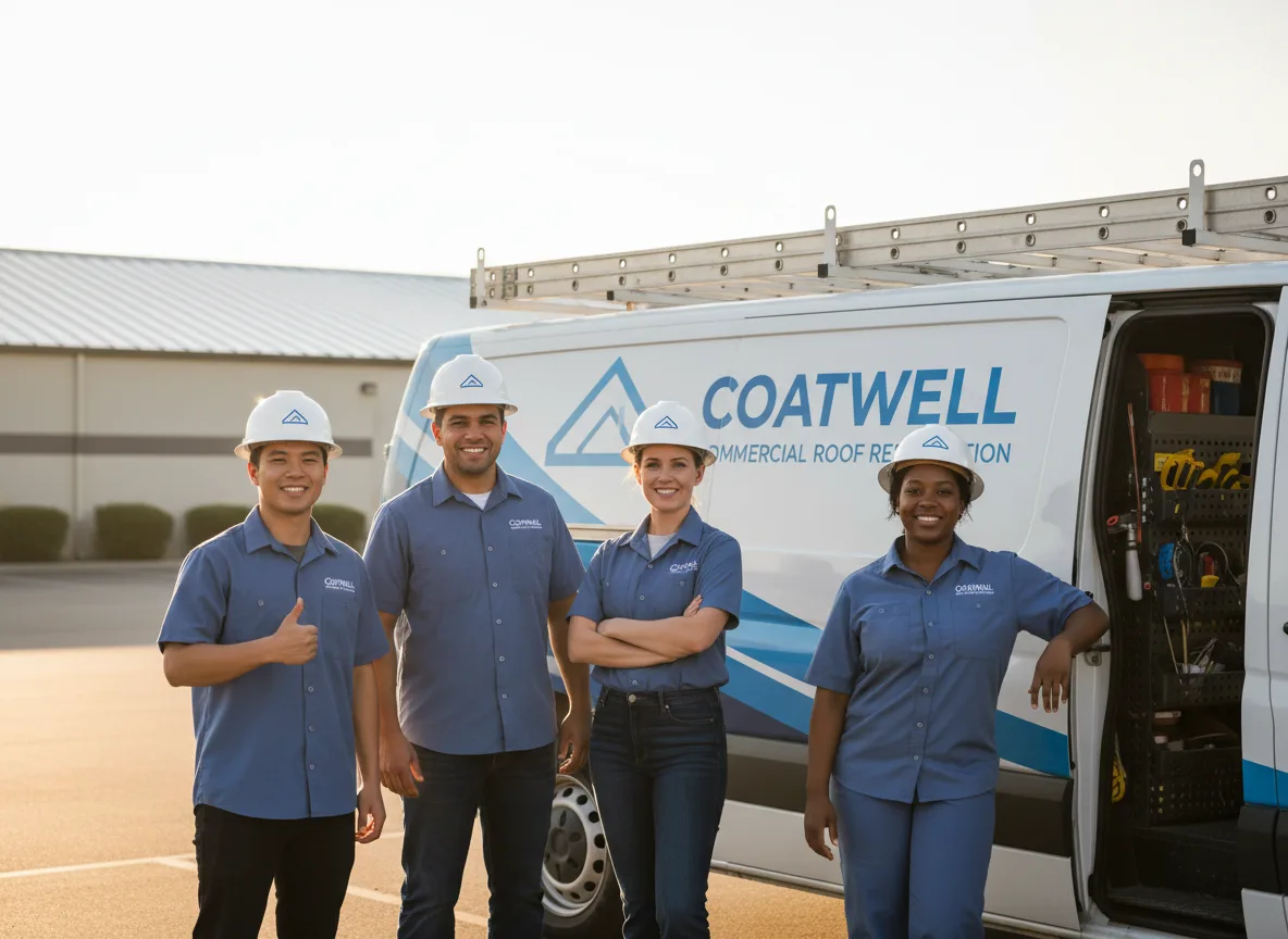 Commercial roof coating company in Merna, NE